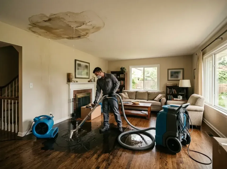 attic-pipe-burst-ceiling-drip-008 — frequently asked questions, Water Damage Restoration & Carpet Care in Monticello, GA